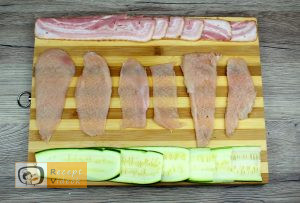 Csirkemellrózsa recept, csirkemellrózsa elkészítése 3. lépés