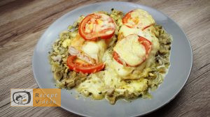 Sajtos-gombás csirkemell recept, sajtos-gombás csirkemell elkészítése - Recept Videók
