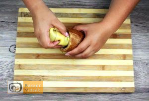 Fasírttal töltött bagett recept, fasírttal töltött bagett elkészítése 5. lépés