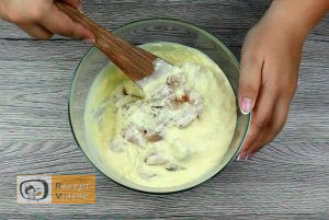 Tavaszi csirkealagút recept, tavaszi csirkealagút elkészítése 2. lépés