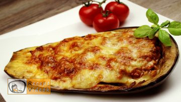 Darált hússal töltött padlizsán recept elkészítése - Recept Videók