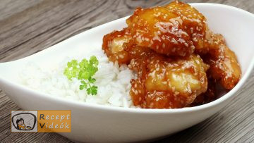 Egyszerű mézes szezámmagos csirke recept - Recept Videók