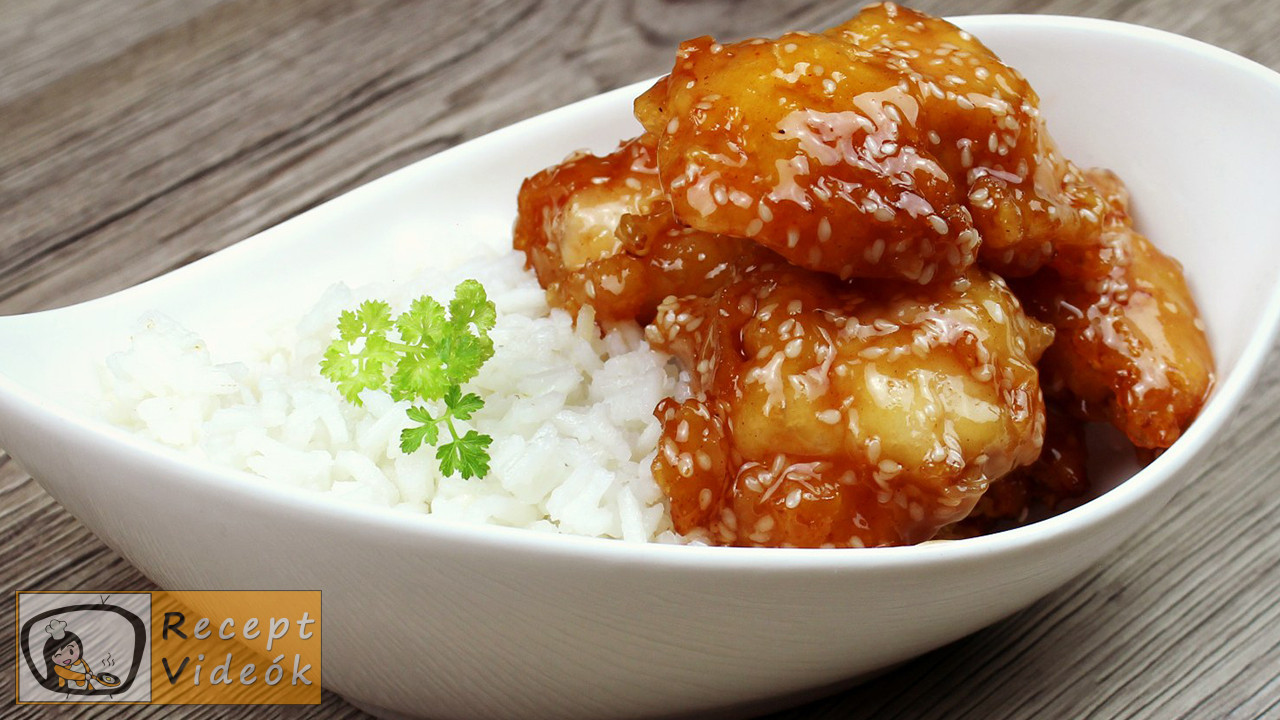 Egyszerű mézes szezámmagos csirke recept - Recept Videók Egyszerű mézes szezámmagos csirke recept - Recept Videók