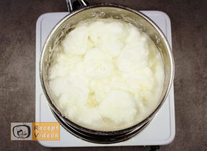 madártej recept, madártej elkészítése 2. lépés