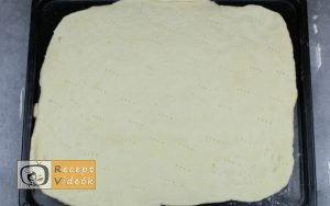 Házi kenyérlángos recept, házi kenyérlángos készítése 4. lépés