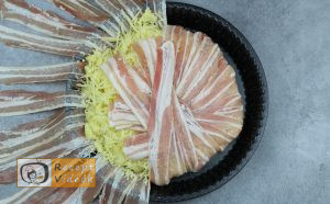 Bacontorta recept, bacontorta elkészítése 4. lépés