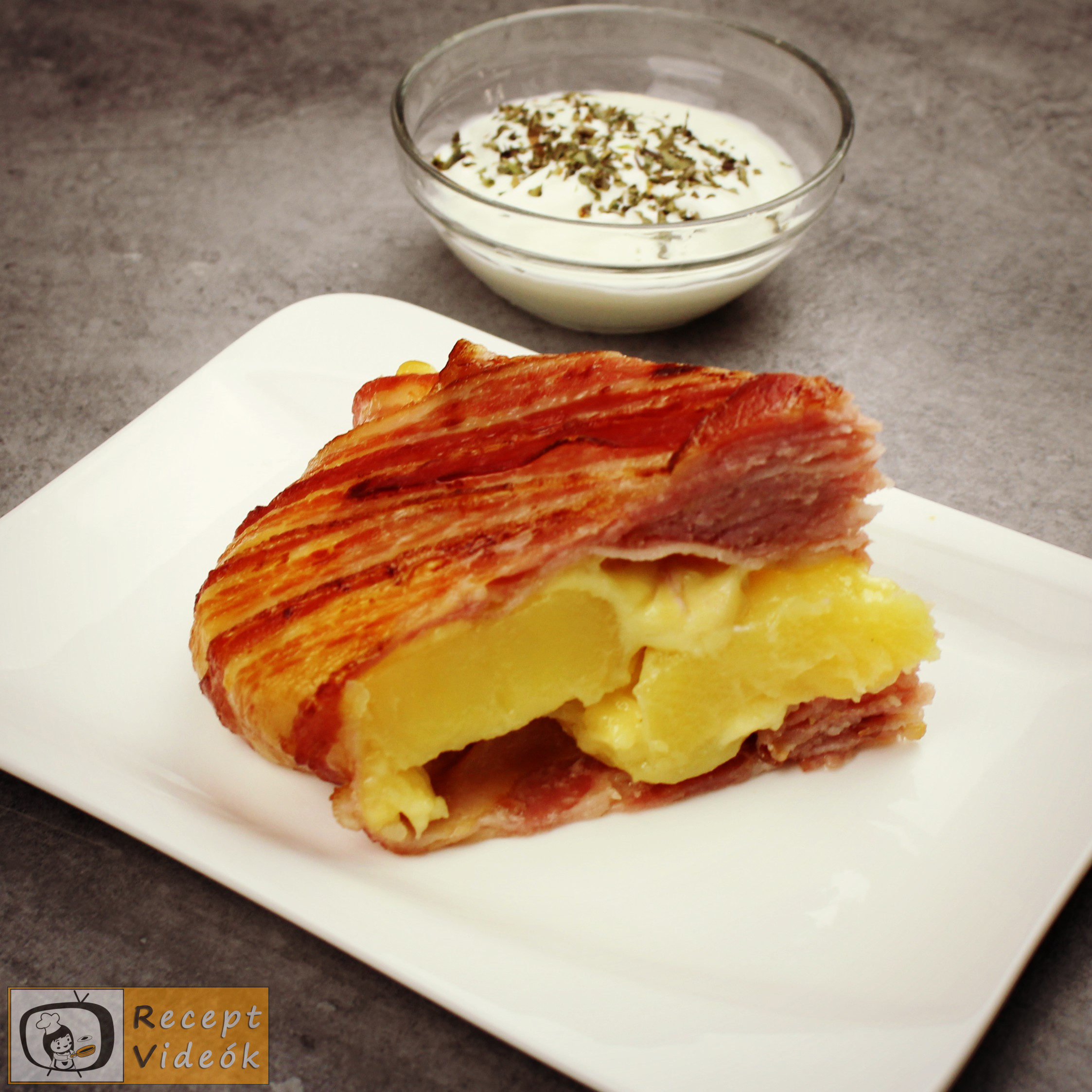 Bacontorta recept, bacontorta elkészítése - Recept Videók Bacontorta recept, bacontorta elkészítése - Recept Videók