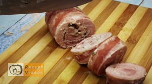 Dupla baconös karaj recept, dupla baconös karaj elkészítése - Recept Videók