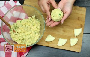 sajttal töltött krumpli tallér recept elkészítése 7. lépés
