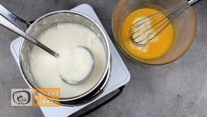 madártej recept, madártej elkészítése 3. lépés
