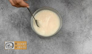 Házi kenyérlángos recept, házi kenyérlángos készítése 1. lépés