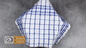 Házi kenyérlángos recept, házi kenyérlángos készítése 3. lépés