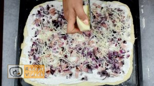 Házi kenyérlángos recept, házi kenyérlángos készítése 5. lépés