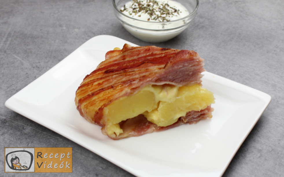 Bacontorta recept, bacontorta elkészítése - Recept Videók