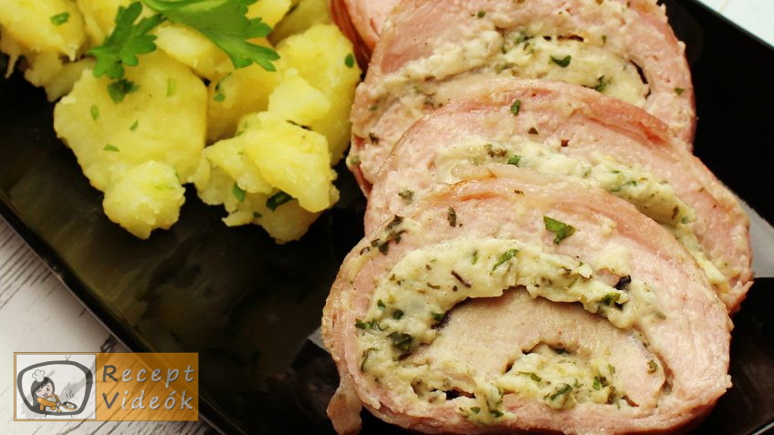 Dupla baconös töltött karaj