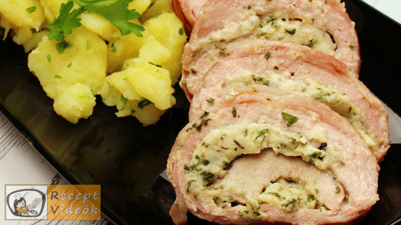 Dupla baconös karaj recept, dupla baconös karaj elkészítése - Recept Videók