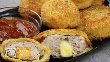 Hússal töltött hagymakarikák recept, hússal töltött hagymakarikák elkészítése - Recept Videók