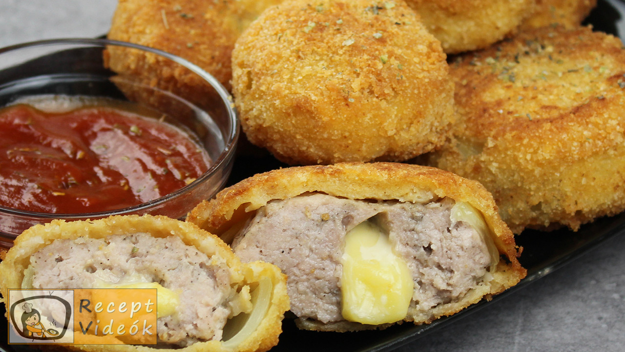 Hússal töltött hagymakarikák recept, hússal töltött hagymakarikák elkészítése - Recept Videók