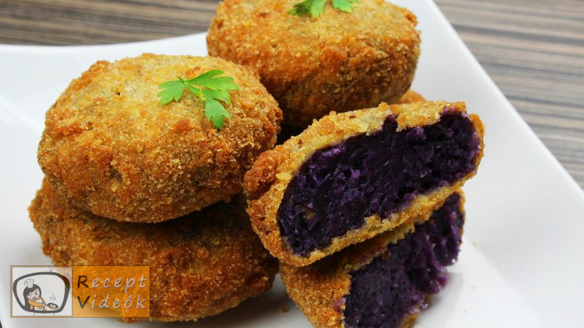 Lilakáposzta fasírt