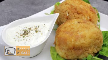 Sonkás-sajtos rizsgombóc recept, sonkás-sajtos rizsgombóc elkészítése - Recept Videók