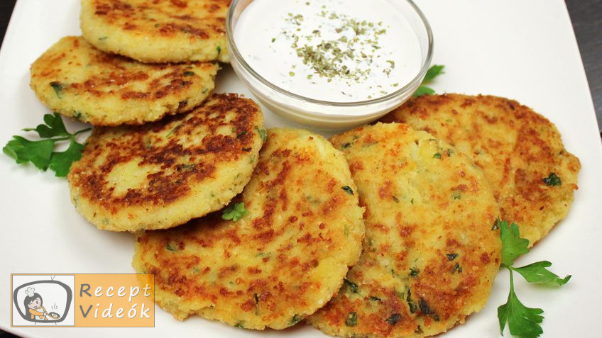 Sajttal töltött krumplitallérok