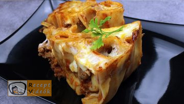 Tésztatorta recept, tésztatorta elkészítése - Recept Videók