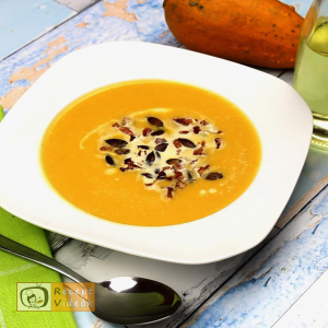 sütőtök krémleves recept, sütőtök krémleves elkészítése - Recept Videók