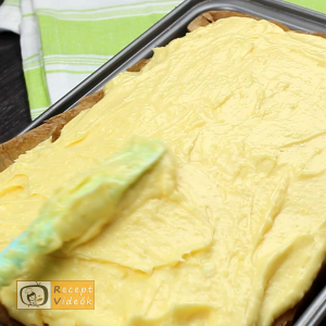 Raffaello szelet recept, raffaello szelet elkészítése 5. lépés