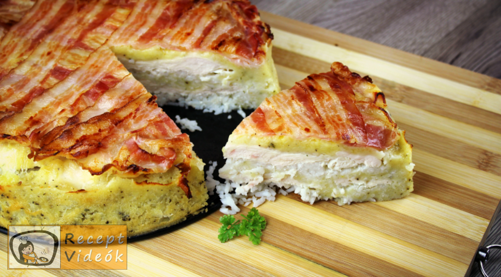 Csirketorta recept, csirketorta elkészítése - Recept Videók