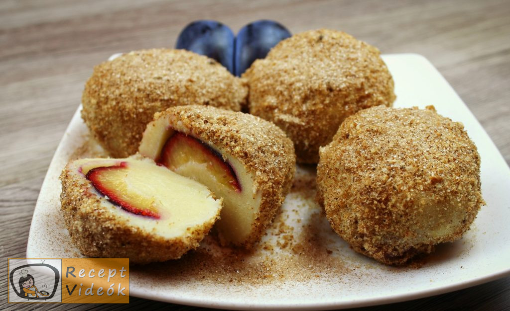 Szilvás gombóc recept, szilvás gombóc elkészítése - Recept Videók
