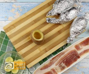 Töltött krumpli recept, töltött krumpli elkészítése 4. lépés