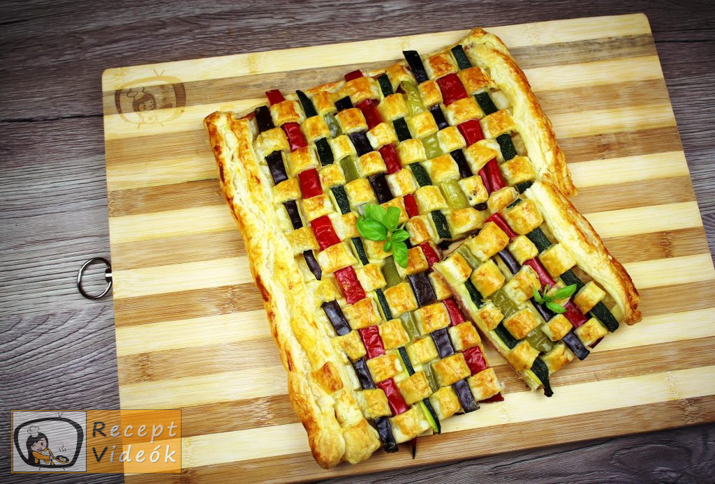 Zöldséges pite recept, zöldséges pite elkészítése - Recept Videók