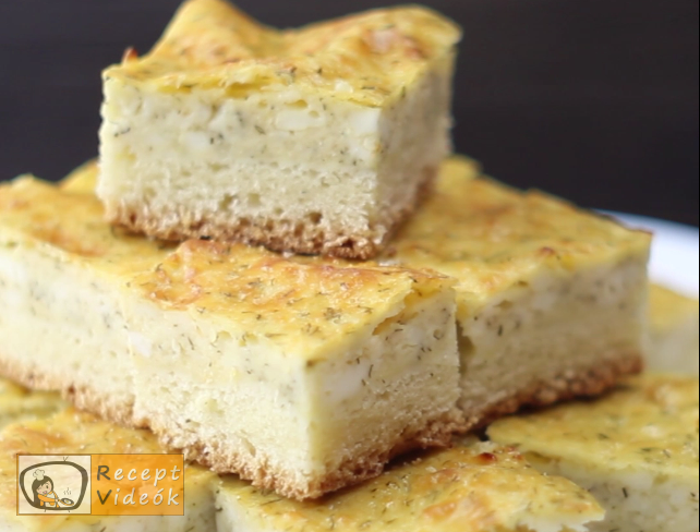 kapros-túrós lepény recept, kapros-túrós lepény elkészítése - Recept Videók