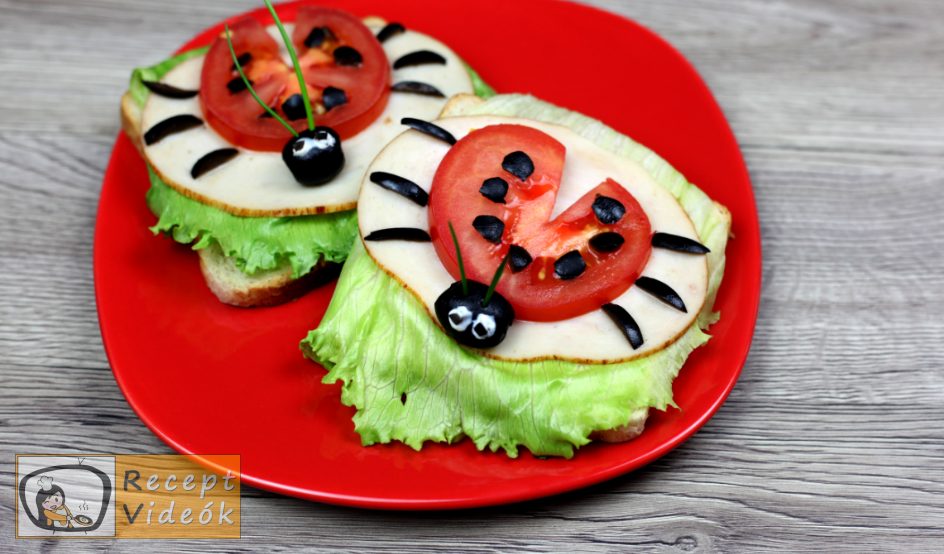 Katica szendvics recept, katica szendvics készítése - Recept Videók