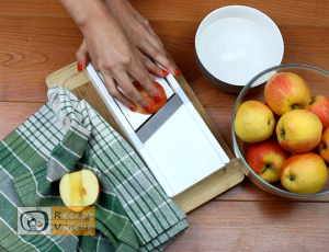 Almás piterózsa recept, almás piterózsa elkészítése 2. lépés