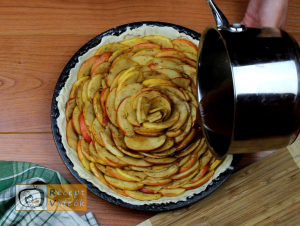 Almás piterózsa recept, almás piterózsa elkészítése 8. lépés