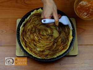 Almás piterózsa recept, almás piterózsa elkészítése 9. lépés