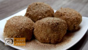 Szilvás gombóc recept, szilvás gombóc elkészítése 12. lépés