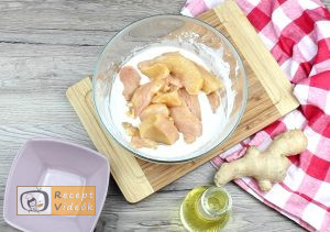 Illatos omlós csirke recept, illatos omlós csirke elkészítése 3. lépés