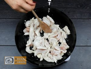 csirkés zöldséges penne recept, csirkés zöldséges penne elkészítése 1. lépés