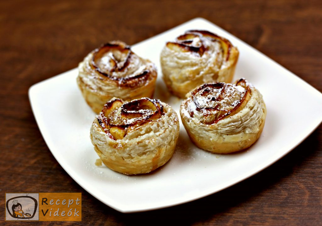 Alma rózsák recept, alma rózsák elkészítése - Recept Videók