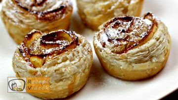 Alma rózsák recept, alma rózsák elkészítése - Recept Videók