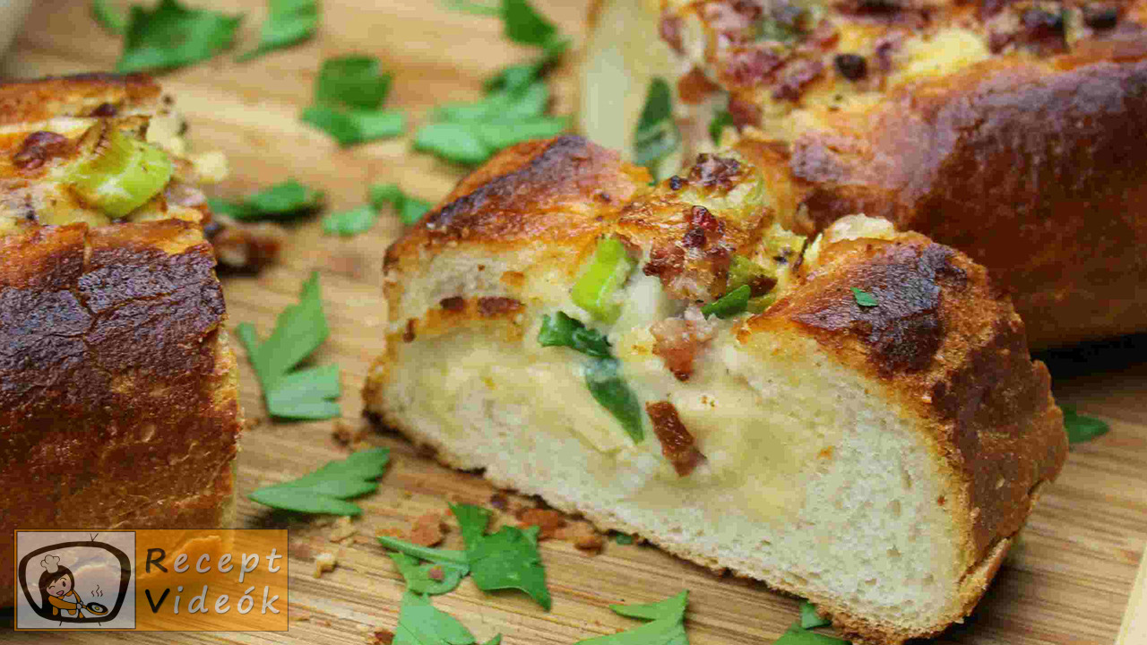 Bagett csónakok recept, bagett csónakok elkészítése - Recept Videók