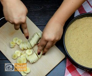 Banános habtorta recept, banános habtorta elkészítése 2. lépés