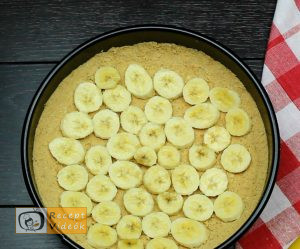 Banános habtorta recept, banános habtorta elkészítése 3. lépés