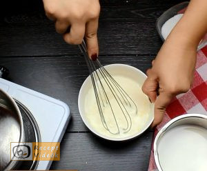 Banános habtorta recept, banános habtorta elkészítése 4. lépés