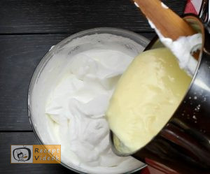 Banános habtorta recept, banános habtorta elkészítése 7. lépés