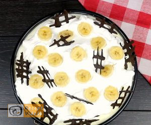 Banános habtorta recept, banános habtorta elkészítése 9. lépés