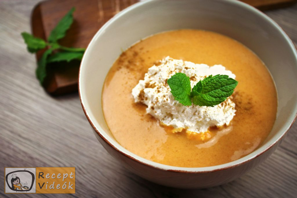 Sárgabarack krémleves recept, sárgabarack krémleves elkészítése - Recept Videók