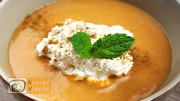 Sárgabarack krémleves recept, sárgabarack krémleves elkészítése - Recept Videók